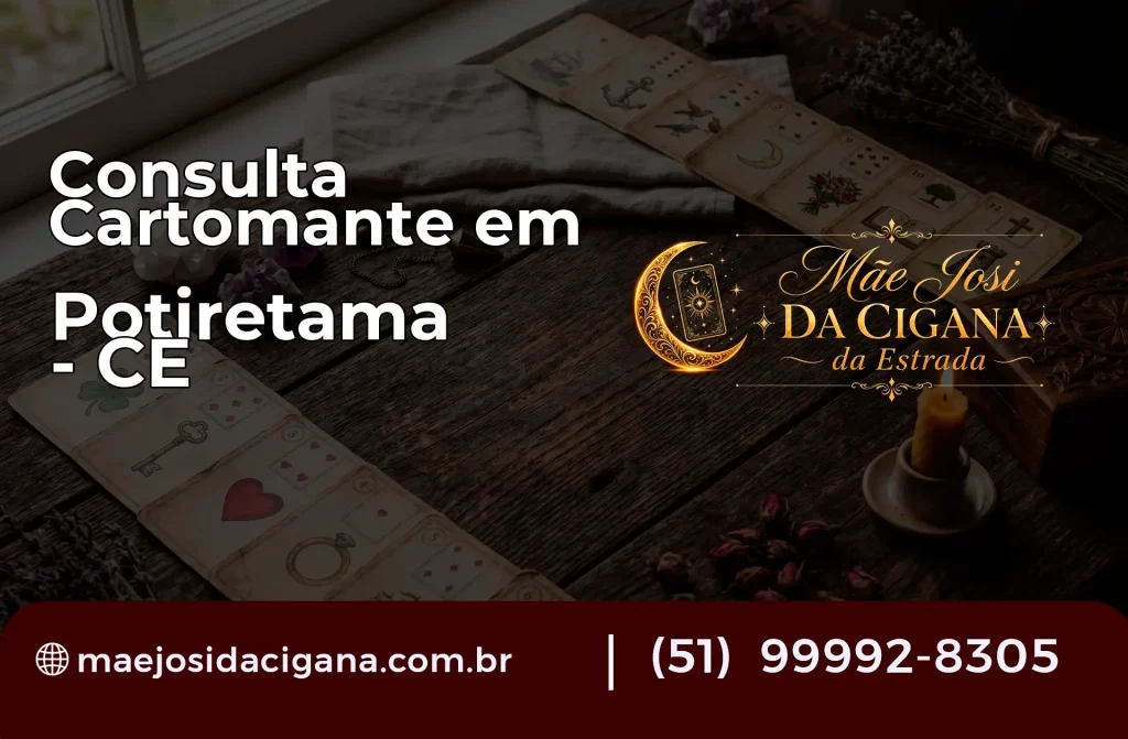 Consulta com Cartomante em Potiretama – CE