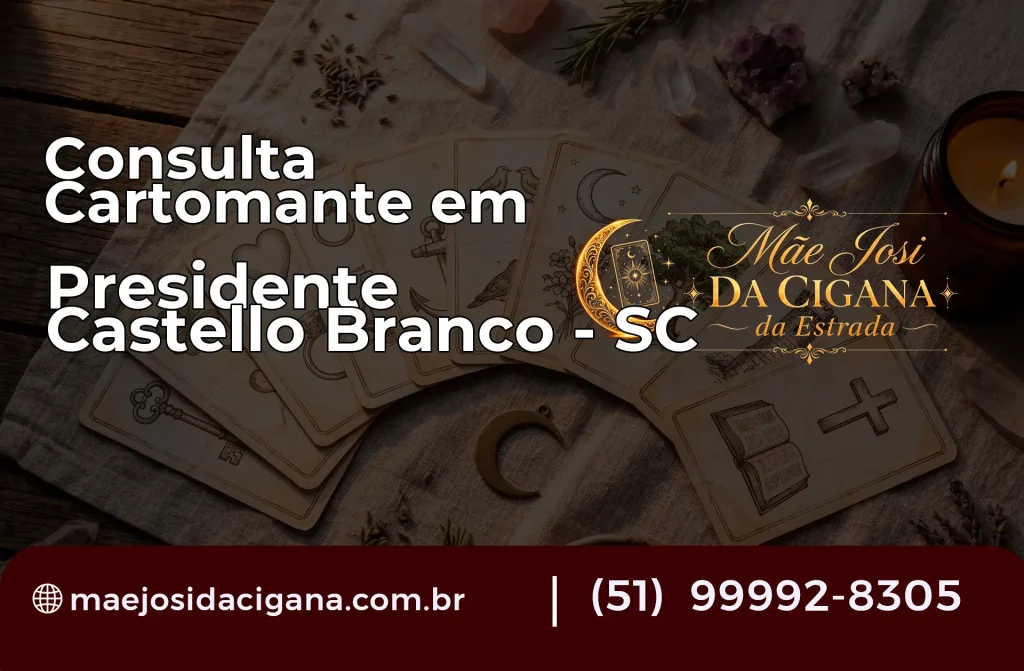 Consulta com Cartomante em Presidente Castello Branco – SC