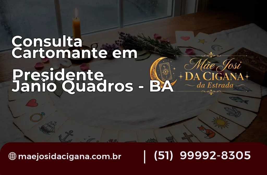 Consulta com Cartomante em Presidente Jânio Quadros – BA