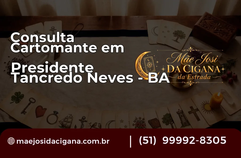 Consulta com Cartomante em Presidente Tancredo Neves – BA