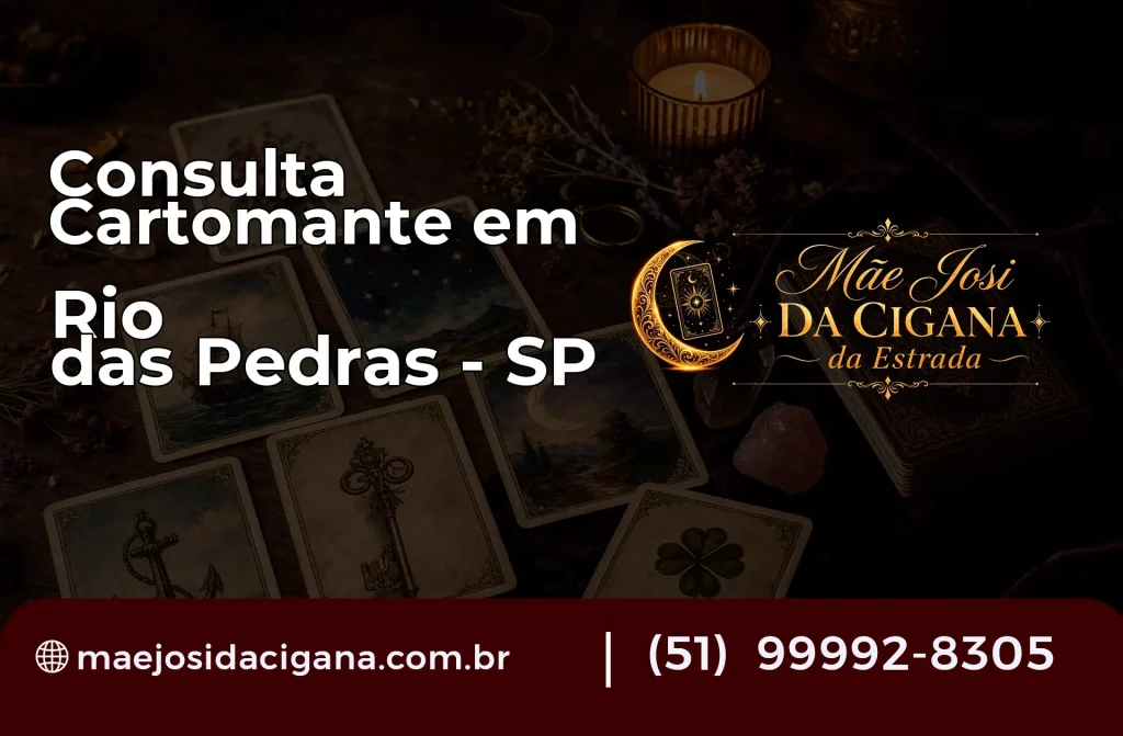 Consulta com Cartomante em Rio das Pedras – SP