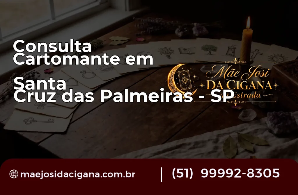 Consulta com Cartomante em Santa Cruz das Palmeiras – SP