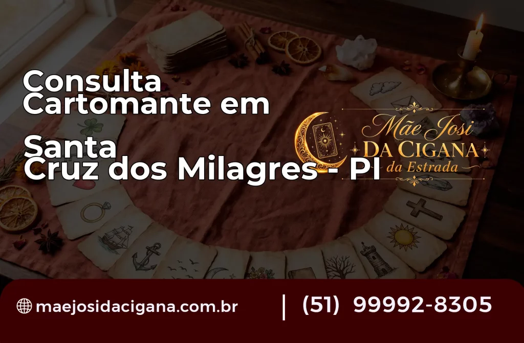 Consulta com Cartomante em Santa Cruz dos Milagres – PI