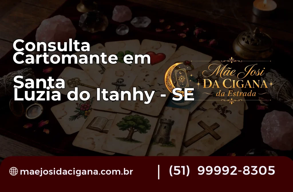 Consulta com Cartomante em Santa Luzia do Itanhy – SE