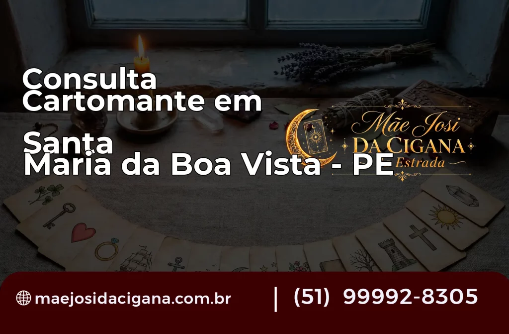 Consulta com Cartomante em Santa Maria da Boa Vista – PE