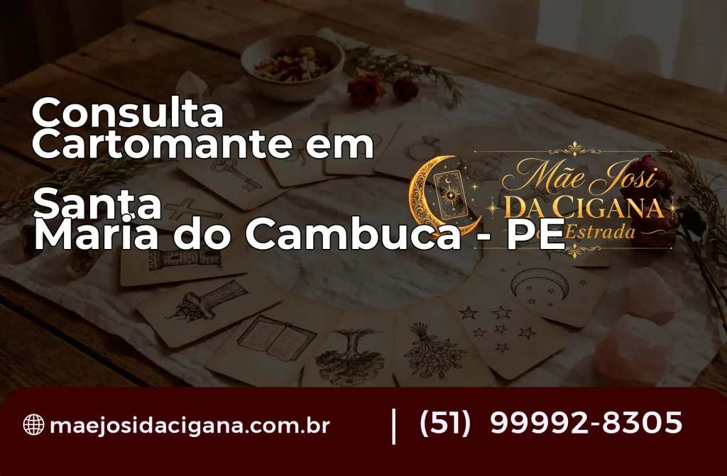 Consulta com Cartomante em Santa Maria do Cambucá – PE