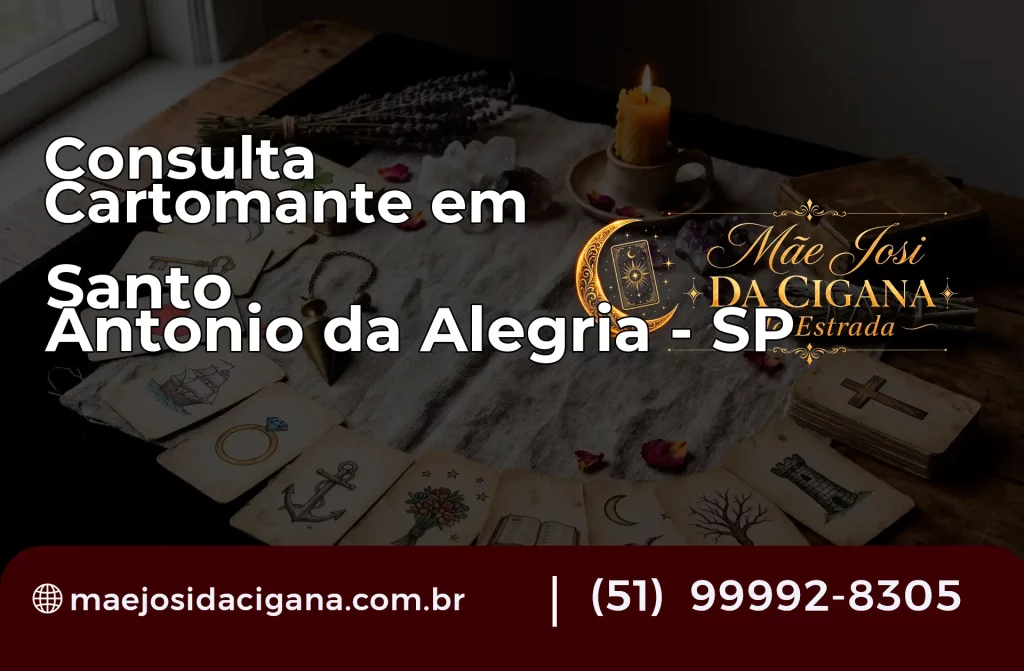 Consulta com Cartomante em Santo Antônio da Alegria – SP