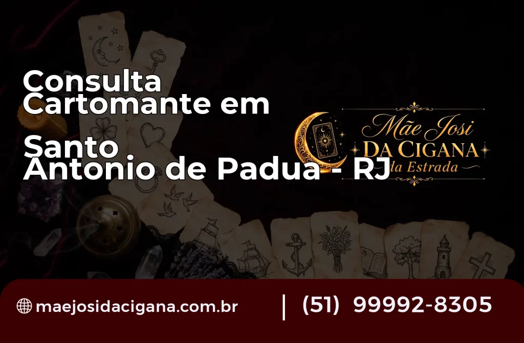 Consulta com Cartomante em Santo Antônio de Pádua – RJ