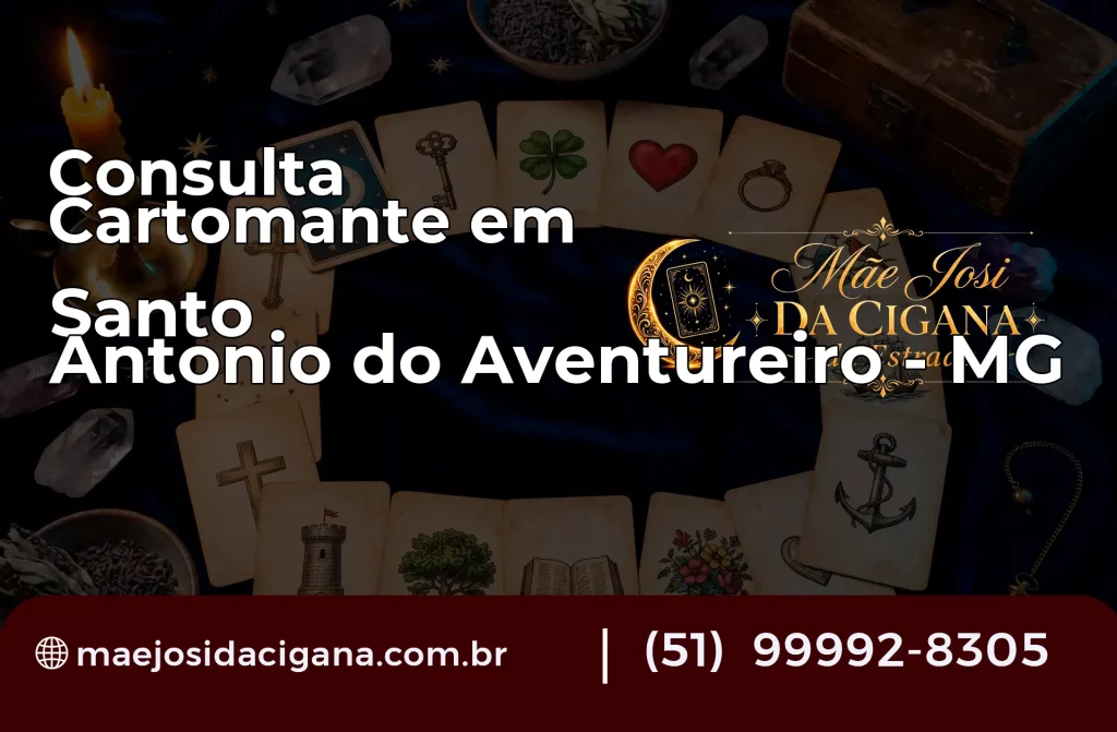 Consulta com Cartomante em Santo Antônio do Aventureiro – MG