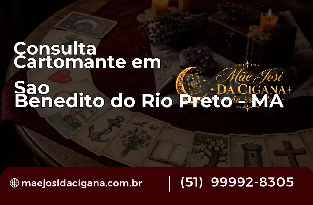 Consulta com Cartomante em São Benedito do Rio Preto – MA