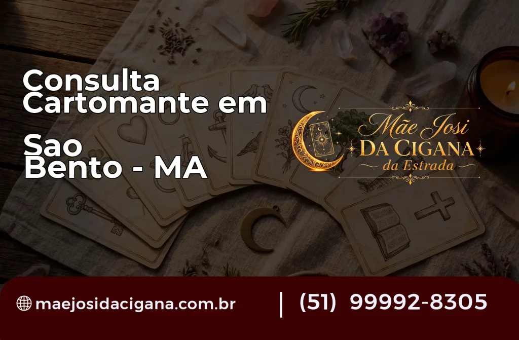 Consulta com Cartomante em São Bento – MA