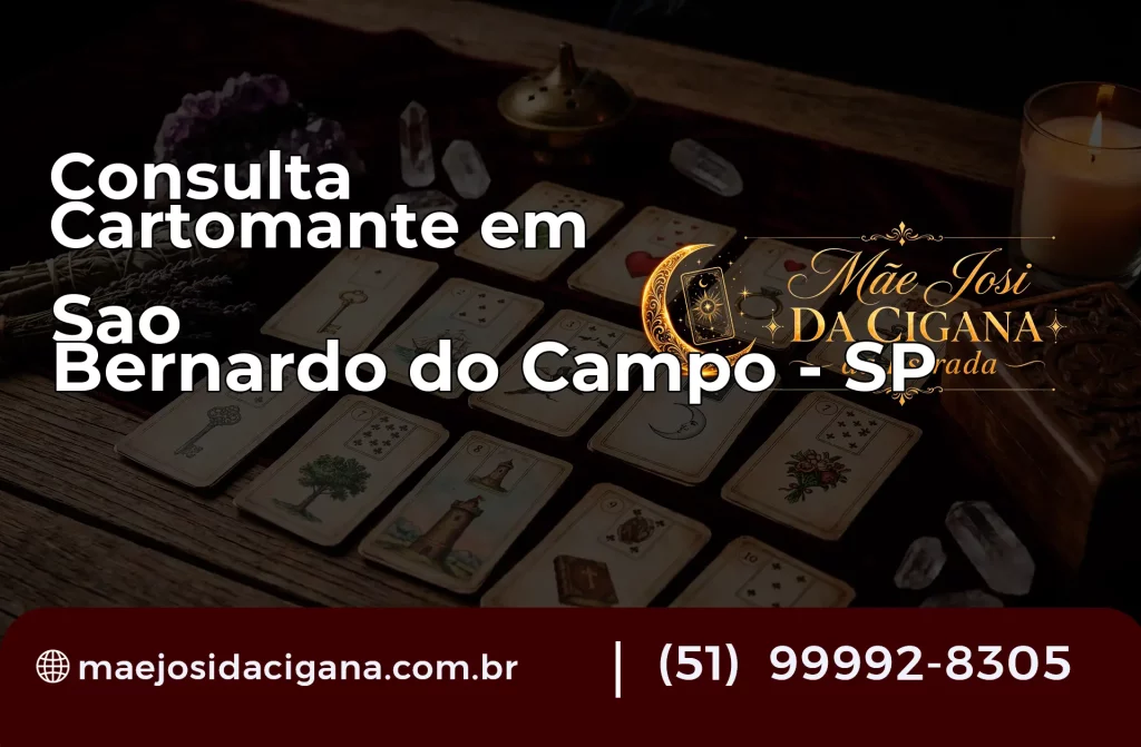 Consulta com Cartomante em São Bernardo do Campo – SP