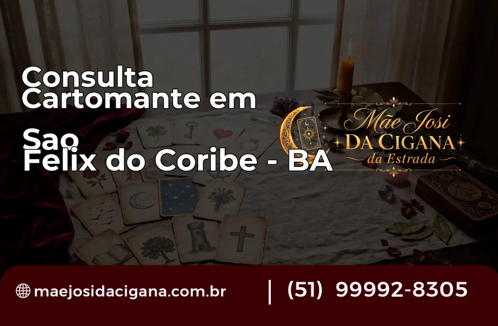 Consulta com Cartomante em São Félix do Coribe – BA