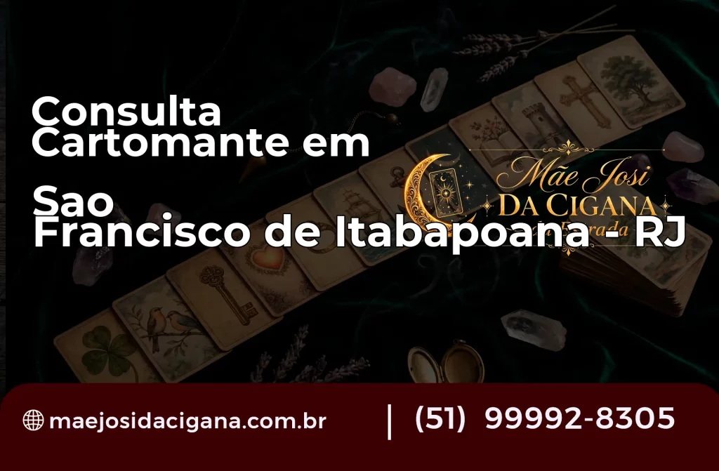 Consulta com Cartomante em São Francisco de Itabapoana – RJ