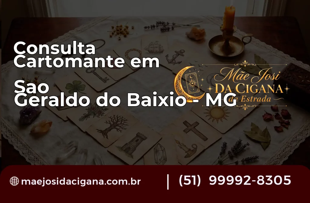 Consulta com Cartomante em São Geraldo do Baixio – MG