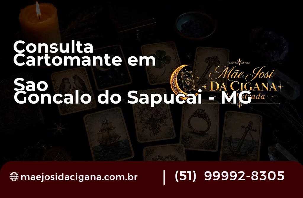 Consulta com Cartomante em São Gonçalo do Sapucaí – MG