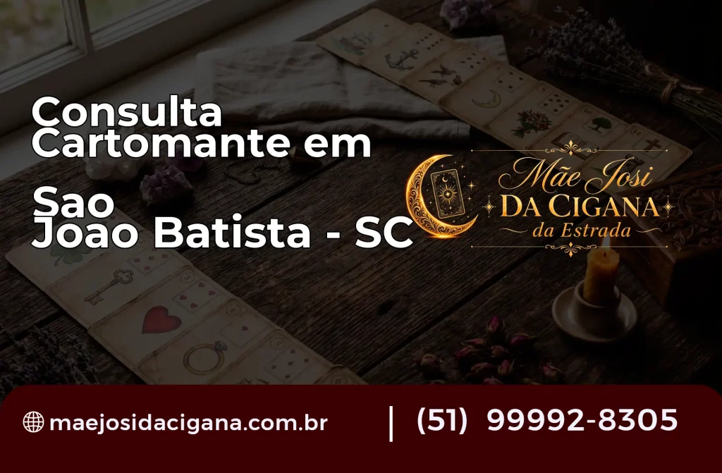 Consulta com Cartomante em São João Batista – SC