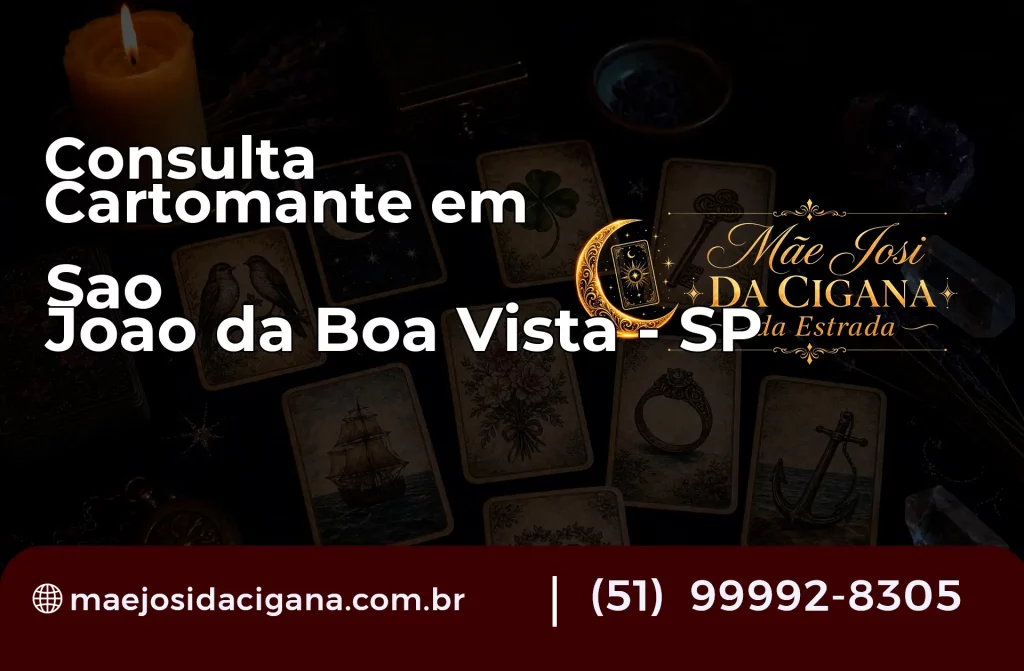 Consulta com Cartomante em São João da Boa Vista – SP