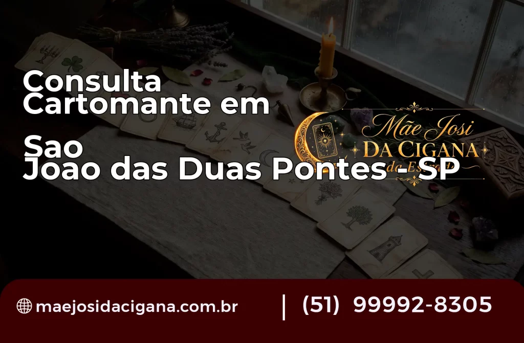 Consulta com Cartomante em São João das Duas Pontes – SP