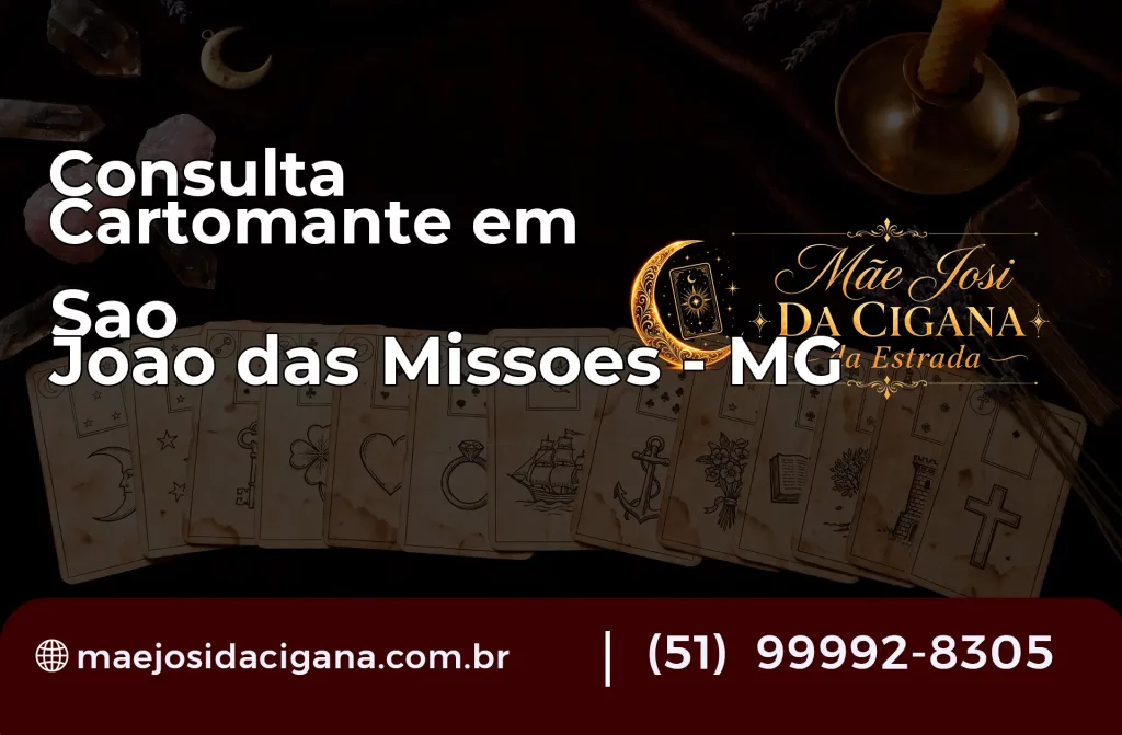 Consulta com Cartomante em São João das Missões – MG