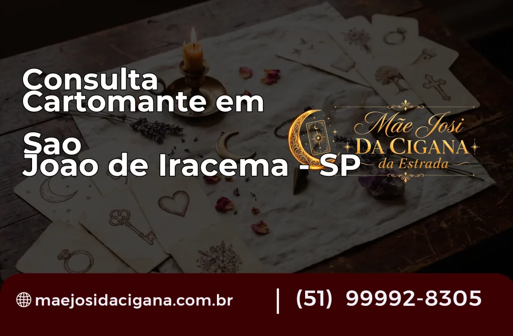 Consulta com Cartomante em São João de Iracema – SP