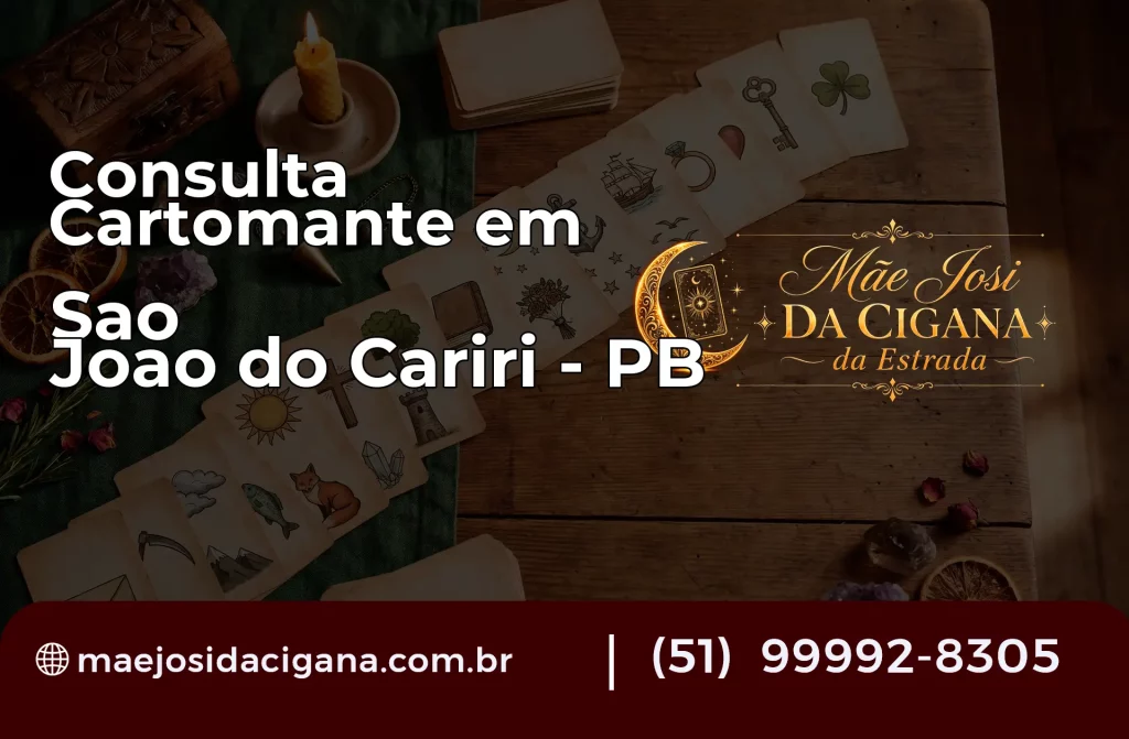 Consulta com Cartomante em São João do Cariri – PB