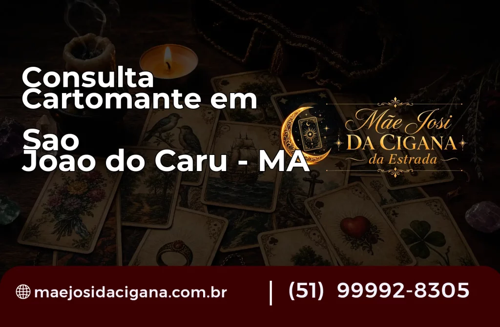 Consulta com Cartomante em São João do Carú – MA