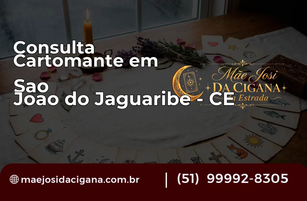 Consulta com Cartomante em São João do Jaguaribe – CE