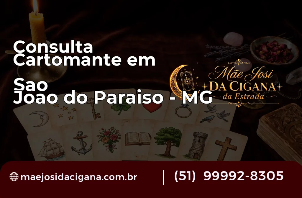 Consulta com Cartomante em São João do Paraíso – MG