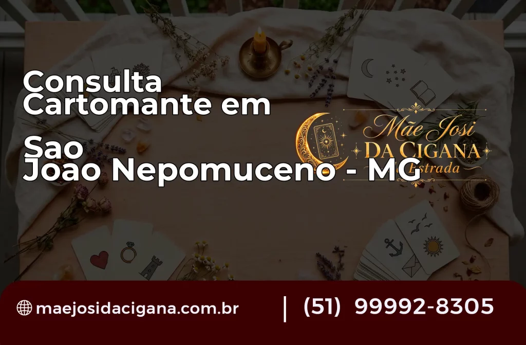 Consulta com Cartomante em São João Nepomuceno – MG