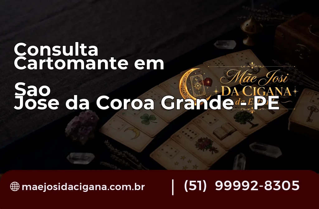 Consulta com Cartomante em São José da Coroa Grande – PE
