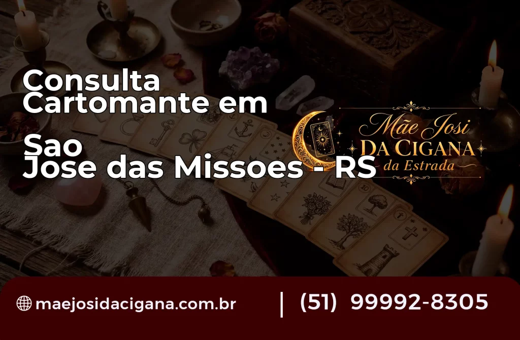 Consulta com Cartomante em São José das Missões – RS