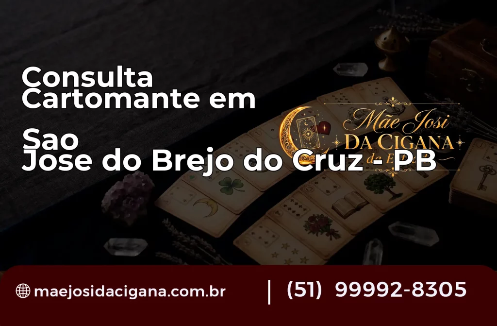 Consulta com Cartomante em São José do Brejo do Cruz – PB