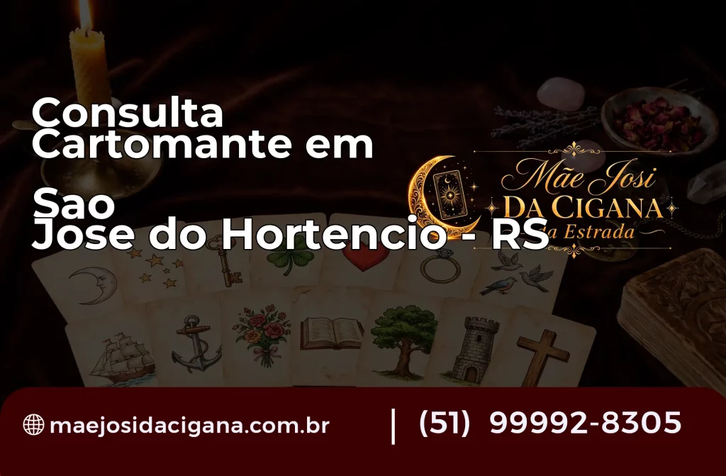 Consulta com Cartomante em São José do Hortêncio – RS