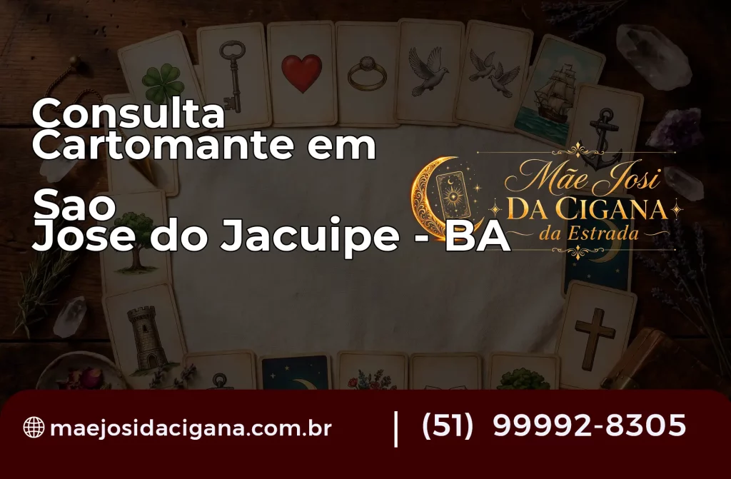 Consulta com Cartomante em São José do Jacuípe – BA