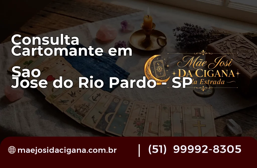 Consulta com Cartomante em São José do Rio Pardo – SP