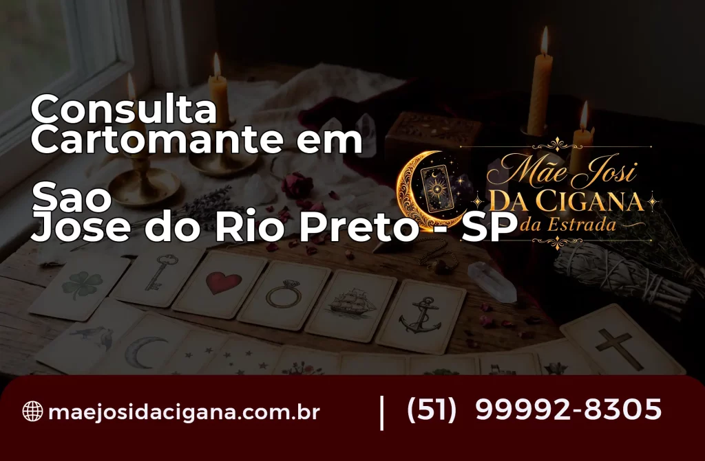 Consulta com Cartomante em São José do Rio Preto – SP