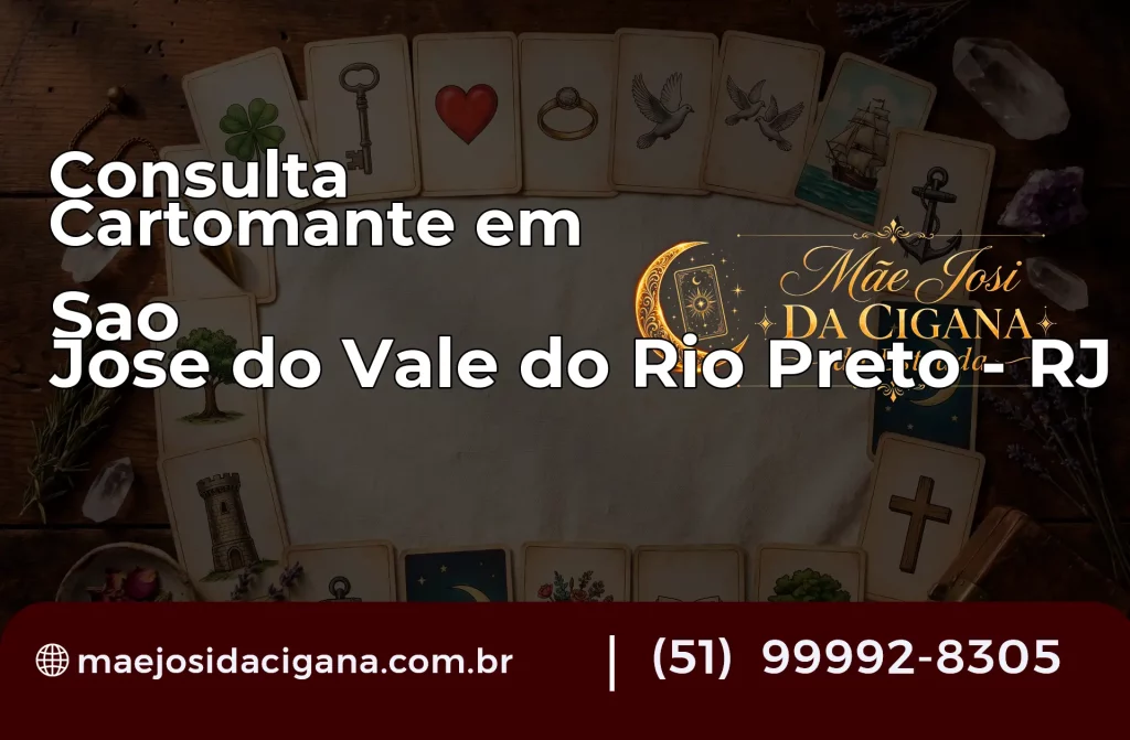 Consulta com Cartomante em São José do Vale do Rio Preto – RJ