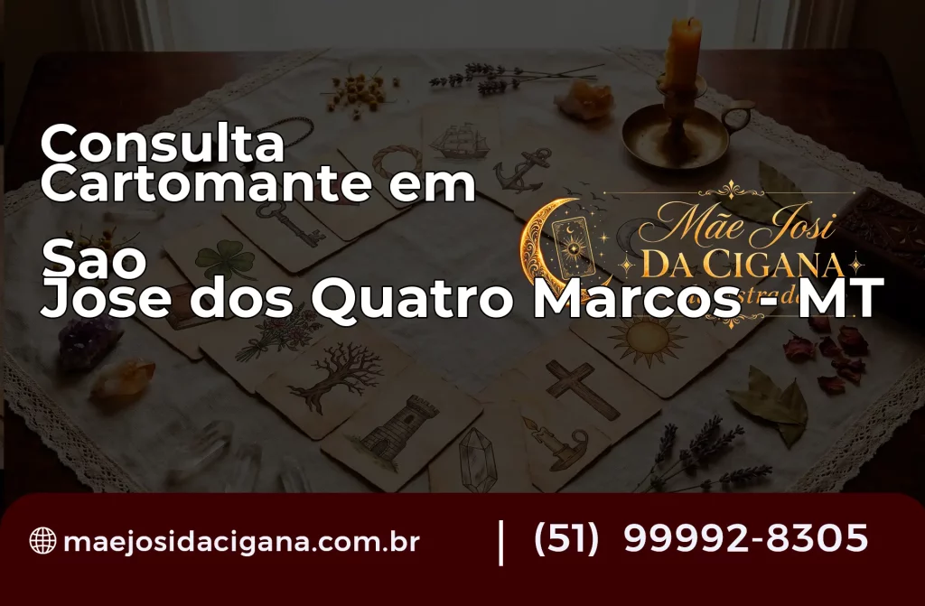 Consulta com Cartomante em São José dos Quatro Marcos – MT
