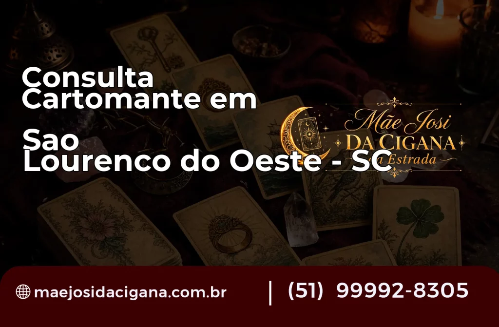 Consulta com Cartomante em São Lourenço do Oeste – SC