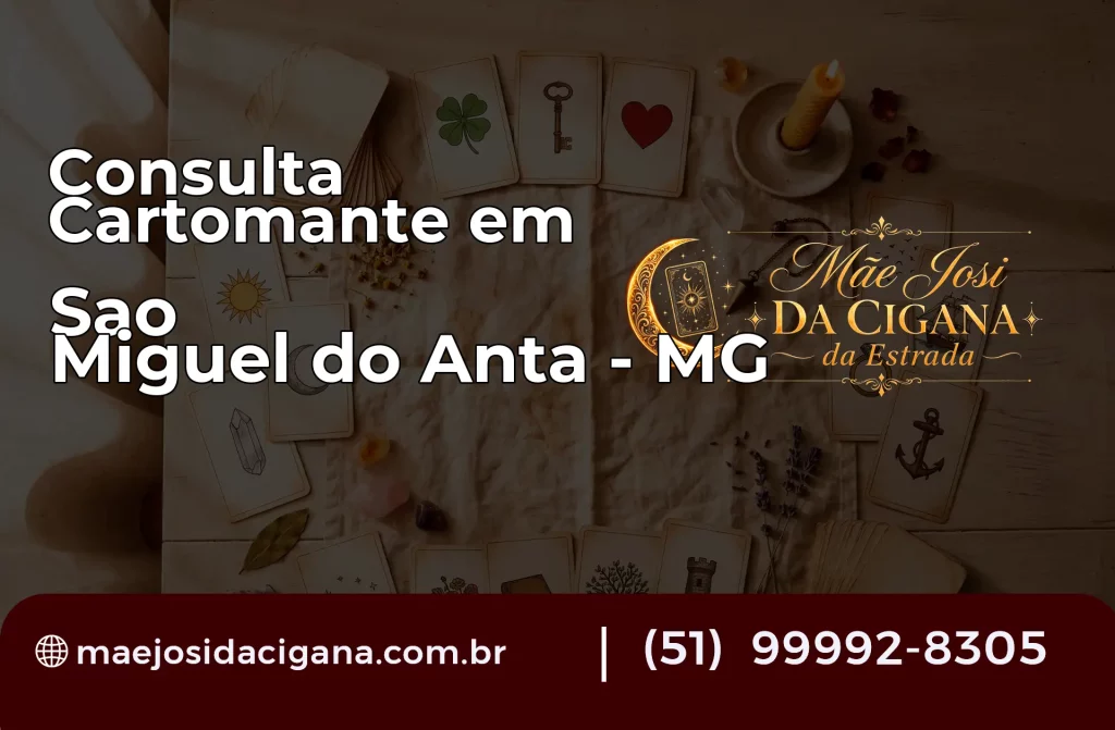 Consulta com Cartomante em São Miguel do Anta – MG