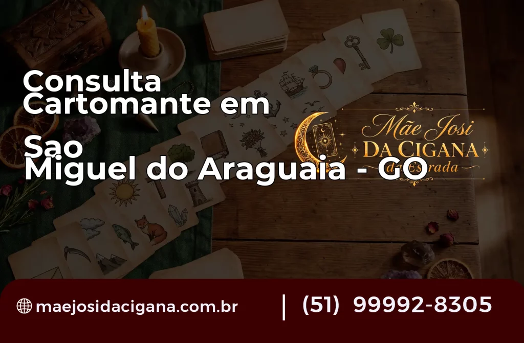 Consulta com Cartomante em São Miguel do Araguaia – GO
