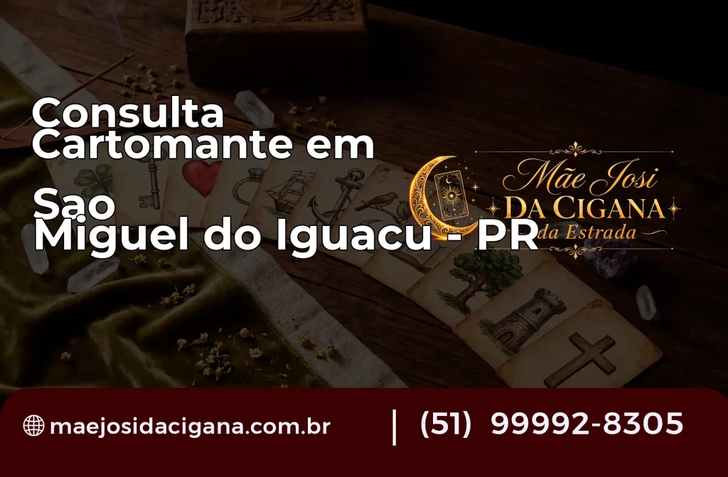 Consulta com Cartomante em São João do Ivaí – PR