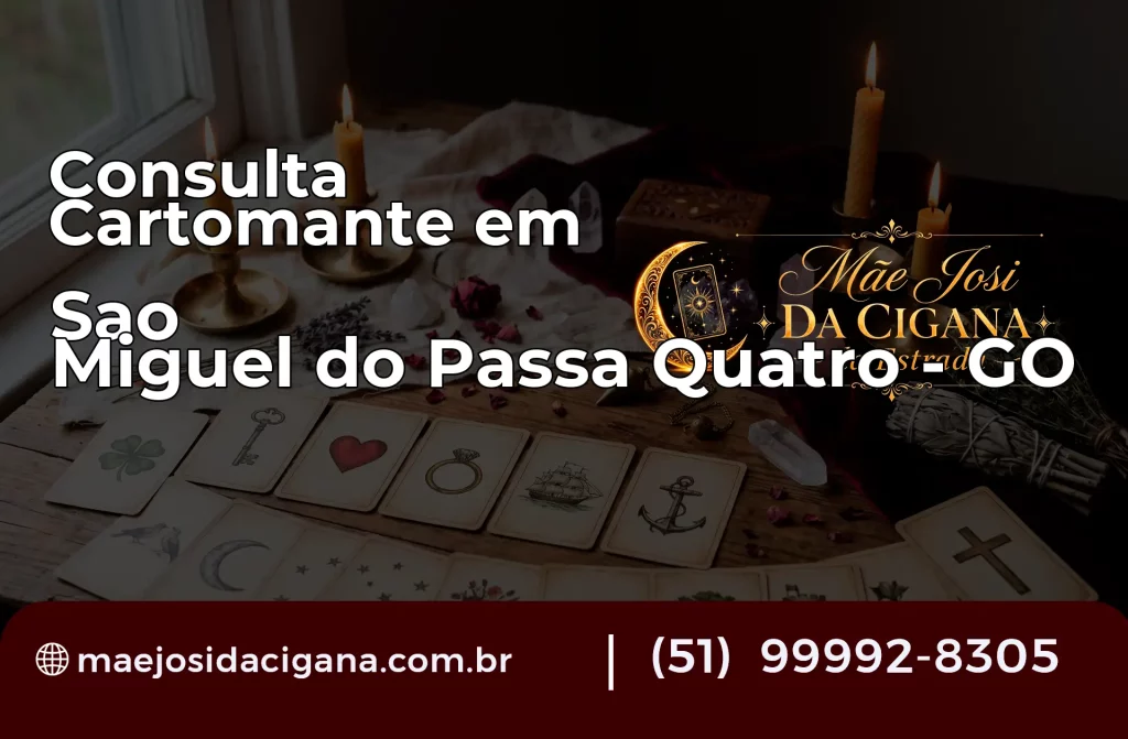 Consulta com Cartomante em São Miguel do Passa Quatro – GO