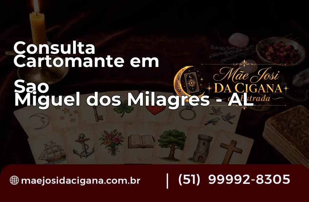 Consulta com Cartomante em São Miguel dos Milagres – AL