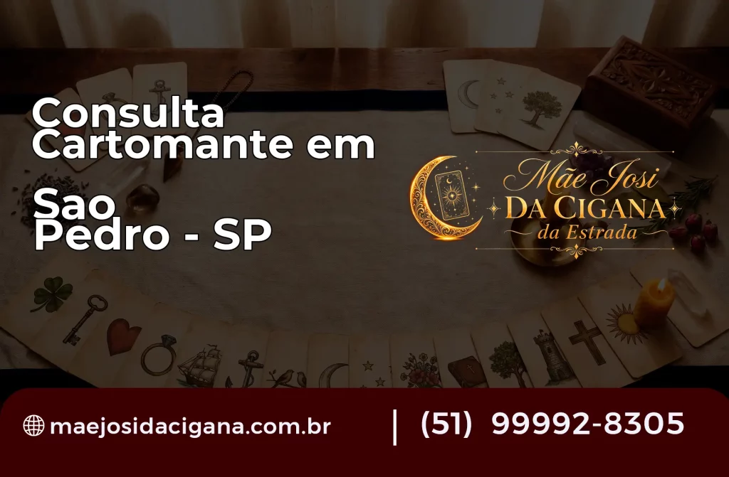 Consulta com Cartomante em São Pedro – SP