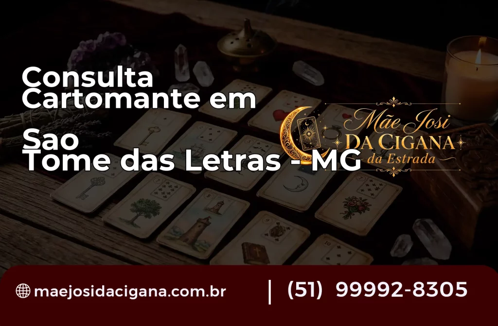 Consulta com Cartomante em São Tomé das Letras – MG