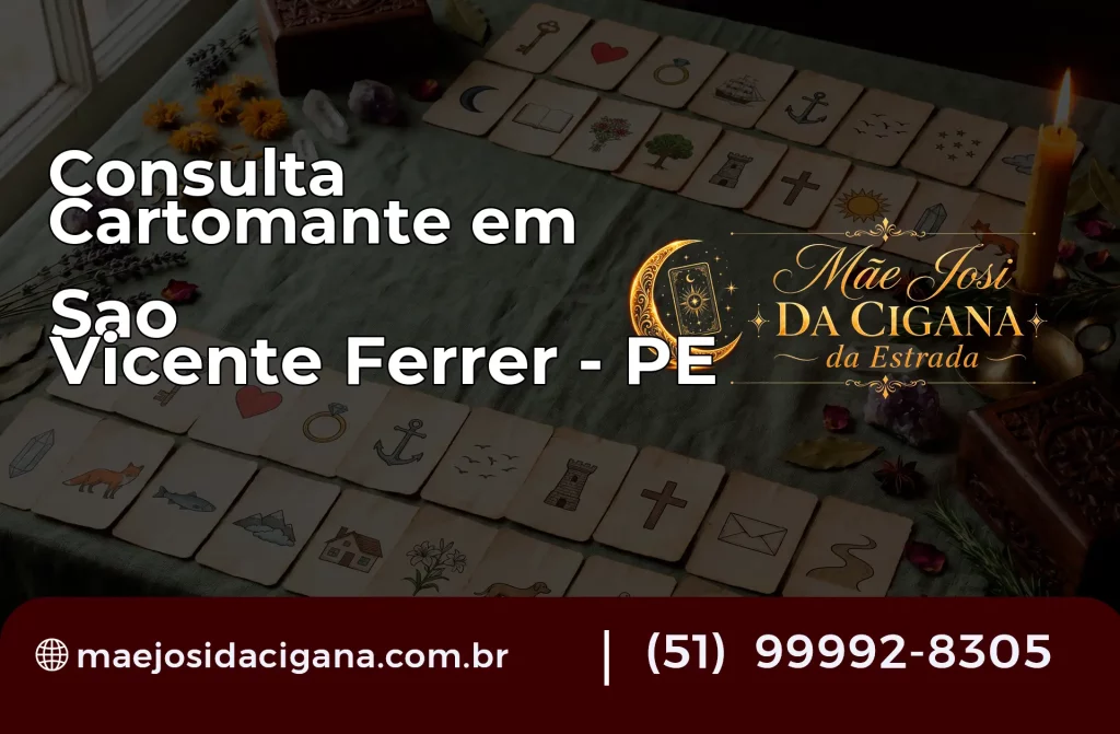 Consulta com Cartomante em São Vicente Férrer – PE