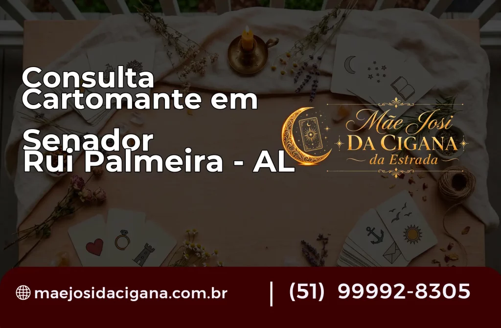 Consulta com Cartomante em Senador Rui Palmeira – AL