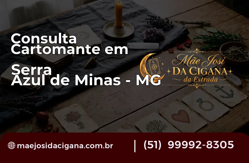 Consulta com Cartomante em Serra Azul de Minas – MG